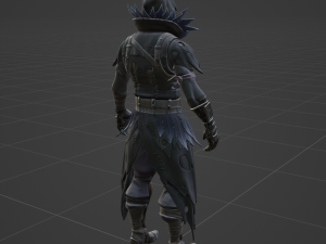 Raven - Fortnite 3D 模型