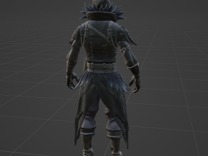 Raven - Fortnite 3D 模型