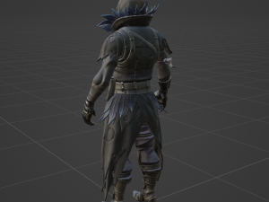 Raven - Fortnite 3D 模型