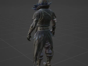 Raven - Fortnite 3D Model