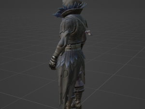 Raven - Fortnite 3D 模型