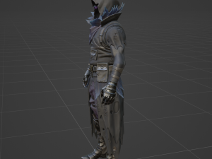 Raven - Fortnite 3D 模型