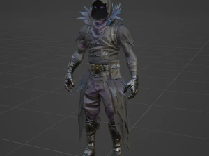 Raven - Fortnite 3D Model
