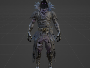 Raven - Fortnite 3D 模型