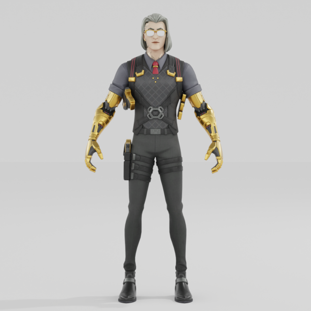 Redux - Fortnite Modelo 3D .c4d .max .obj .3ds .fbx .stl .blend 