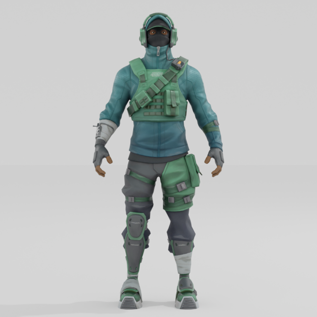 Reflex Fortnite 3D Model