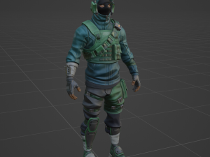 Reflex - Fortnite 3D Model