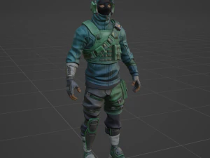 Reflex - Fortnite 3D Model