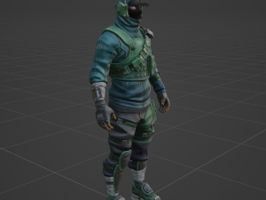 Reflex - Fortnite 3D Model