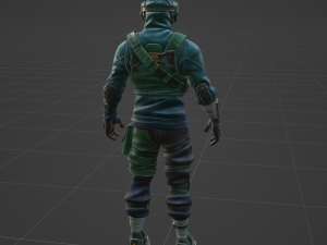 Reflex - Fortnite 3D Model