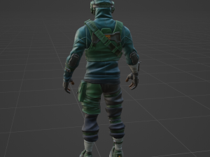 Reflex - Fortnite 3D Model