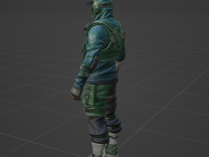 Reflex - Fortnite 3D Model