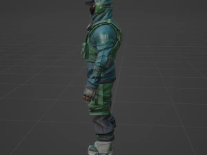 Reflex - Fortnite 3D Model