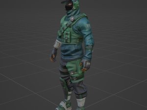 Reflex - Fortnite 3D Model
