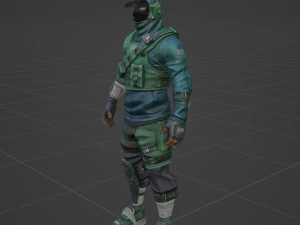 Reflex - Fortnite 3D Model