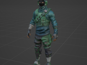 Reflex - Fortnite 3D Model