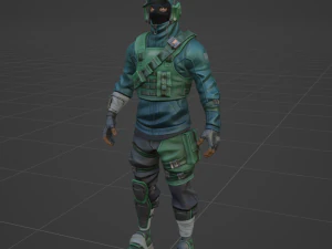 Reflex - Fortnite 3D Model