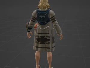 Relaxed Fit Jonesy - Fortnite 3D Model