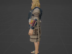 Relaxed Fit Jonesy - Fortnite 3D Model