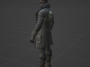 Renegade Shadow - Fortnite 3Dモデル