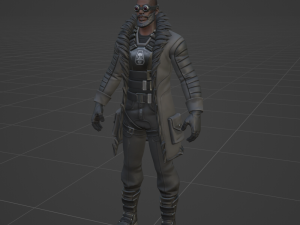 Renegade Shadow - Fortnite 3Dモデル