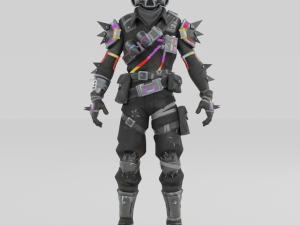 Ruckus Rage - Fortnite 3D Model