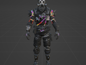 Ruckus Rage - Fortnite Modèle 3D