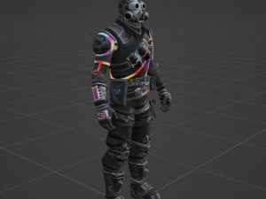 Ruckus Rage - Fortnite Modèle 3D