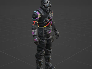 Ruckus Rage - Fortnite 3D Model