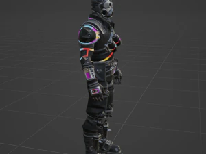 Ruckus Rage - Fortnite 3D Model
