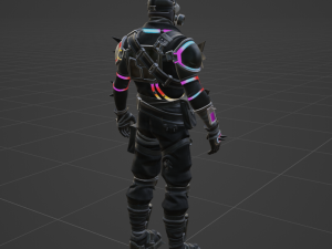 Ruckus Rage - Fortnite Modèle 3D