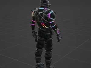 Ruckus Rage - Fortnite 3D Model