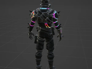 Ruckus Rage - Fortnite 3D Model