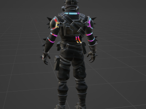 Ruckus Rage - Fortnite Modèle 3D