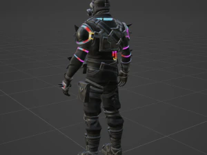 Ruckus Rage - Fortnite 3D Model