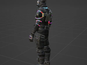 Ruckus Rage - Fortnite 3D Model