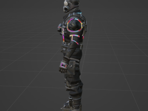 Ruckus Rage - Fortnite Modèle 3D