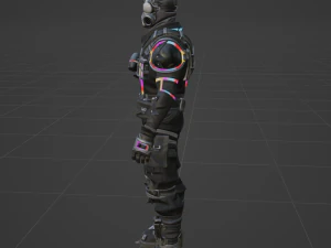Ruckus Rage - Fortnite 3D Model