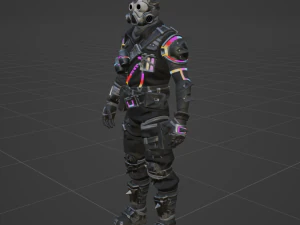 Ruckus Rage - Fortnite 3D Model