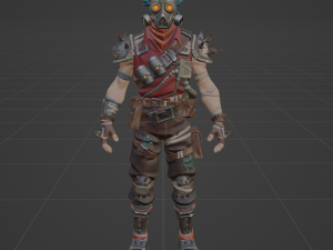 Ruckus Default - Fortnite 3D Model
