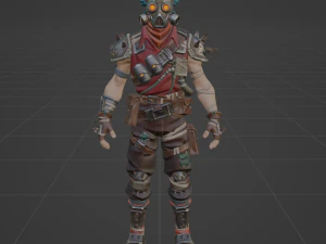 Ruckus Default - Fortnite 3D Model