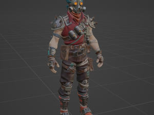 Ruckus Default - Fortnite 3D Model