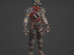 Ruckus Default - Fortnite 3D Model