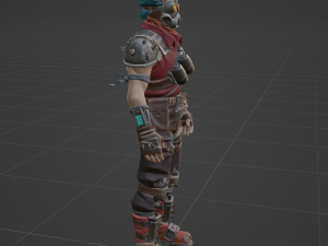 Ruckus Default - Fortnite 3D Model