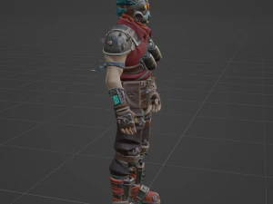Ruckus Default - Fortnite 3D Model