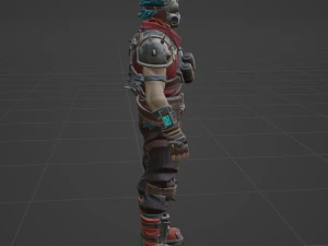 Ruckus Default - Fortnite 3D Model
