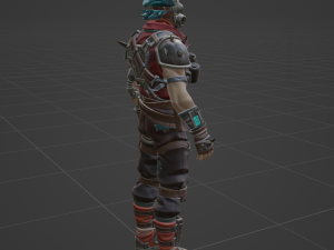 Ruckus Default - Fortnite 3D Model
