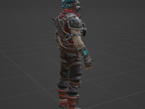 Ruckus Default - Fortnite 3D Model