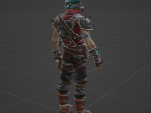 Ruckus Default - Fortnite 3D Model