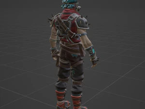 Ruckus Default - Fortnite 3D Model